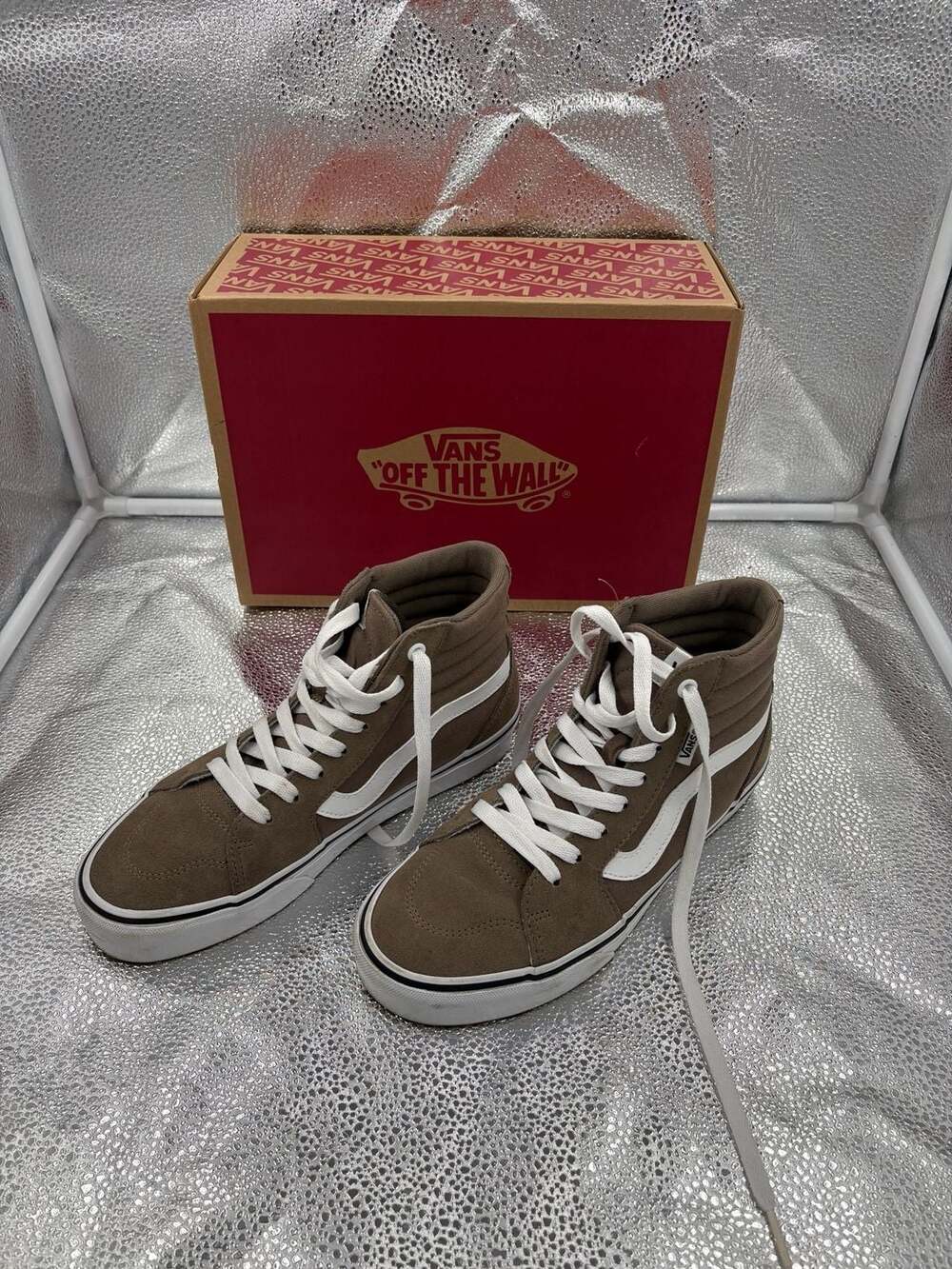 Vans Filmore Hi Suede/Canvas Walnut High-Top Sneakers